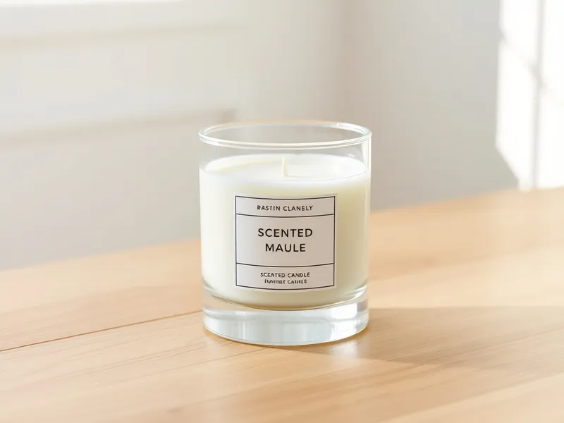 Bougie parfumée soja en pot verre — grossiste bougie